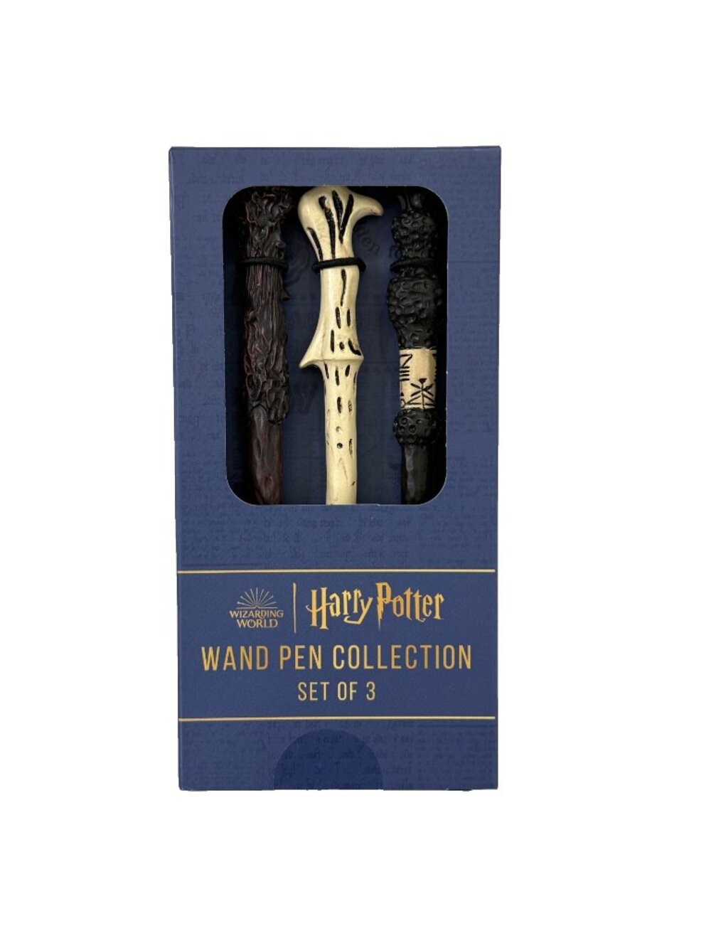 Harry Potter Magic Wand Pen Collection Gift Set Of 3 NEW Unopened Box